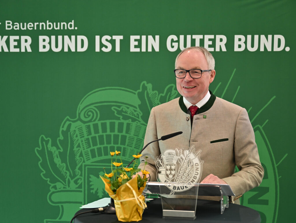 Stephan Pernkopf wurde in seinem Amt bestätigt.