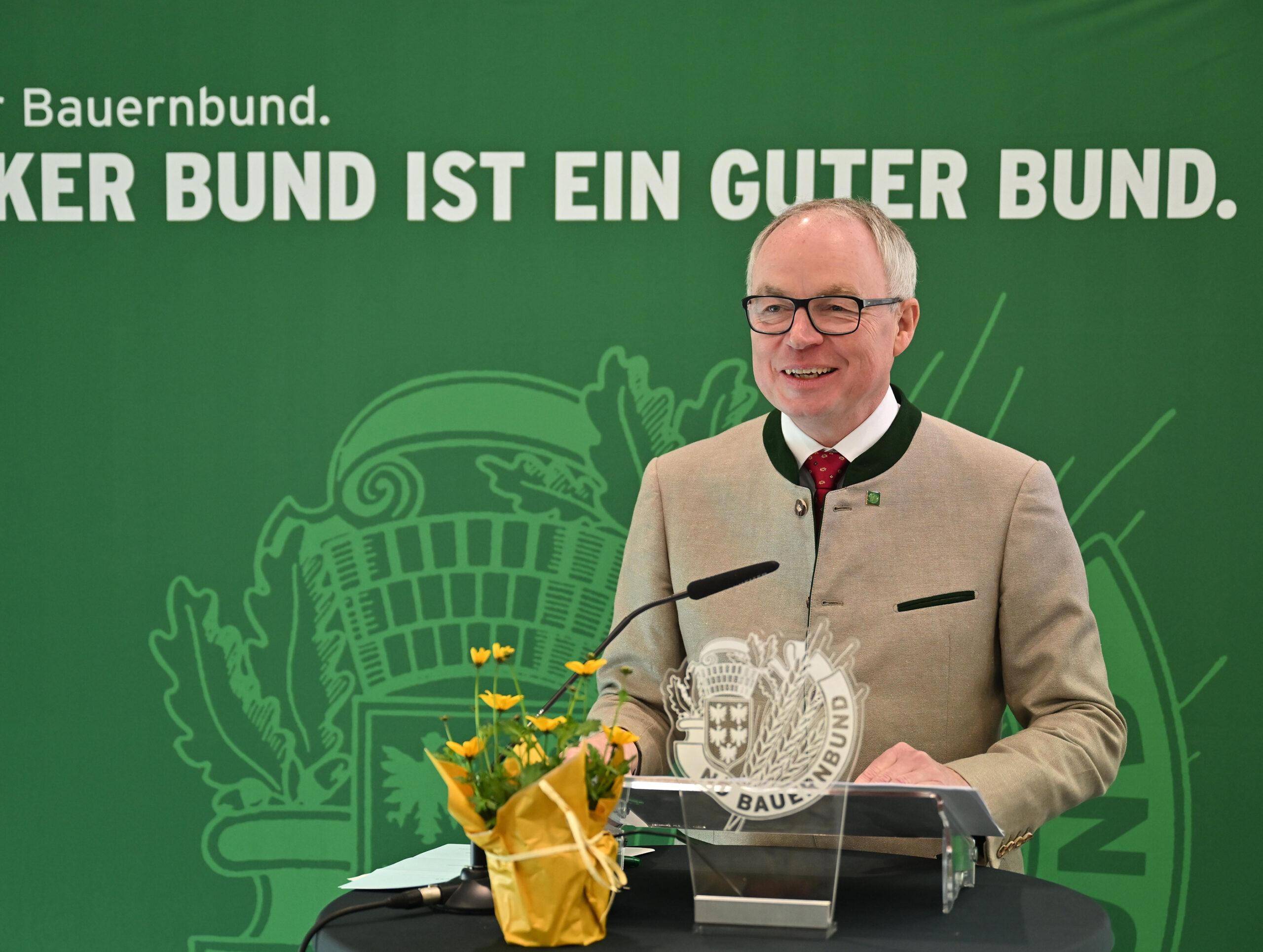 Stephan Pernkopf wurde in seinem Amt bestätigt.