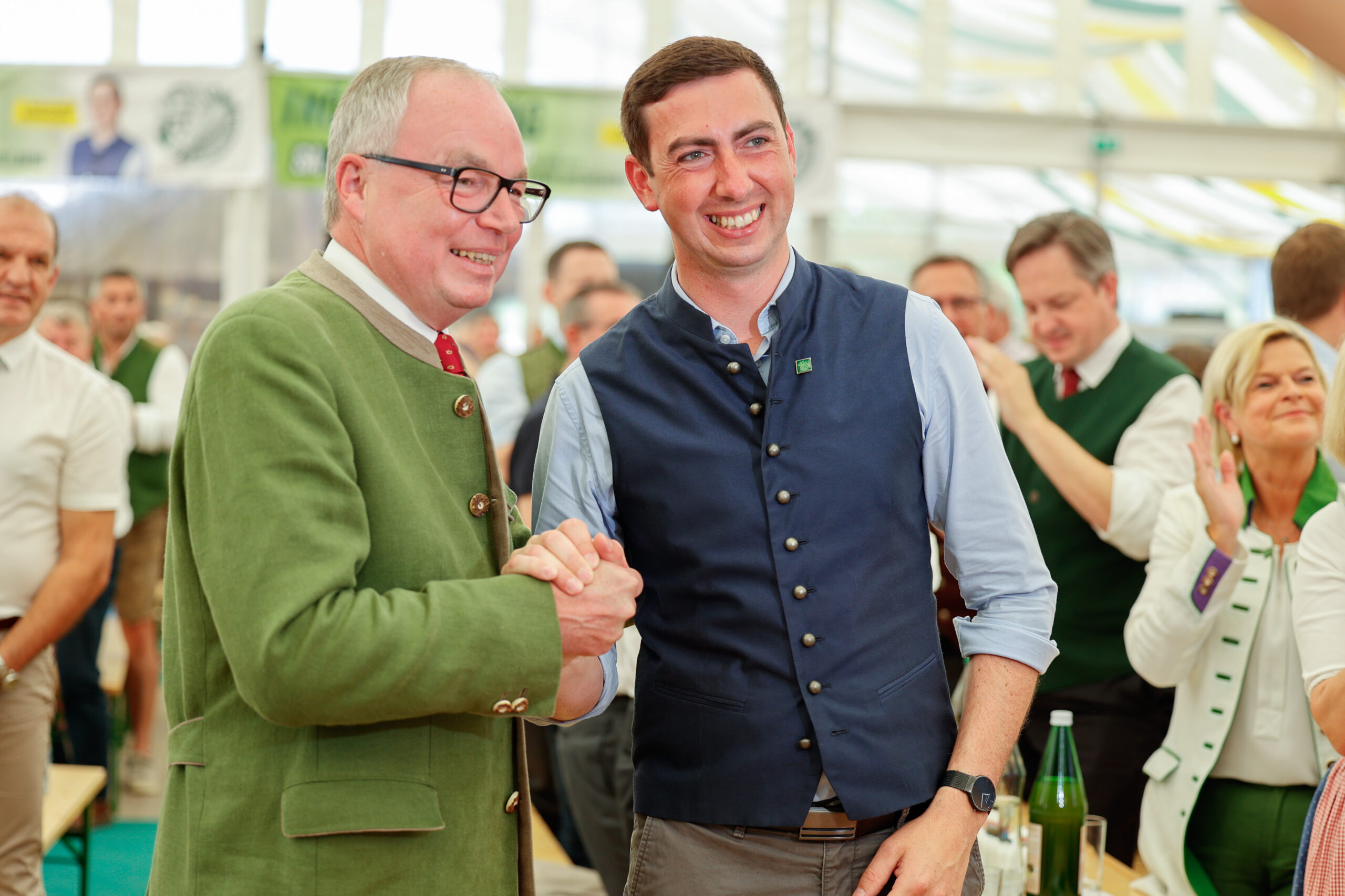 Alexander Bernhuber konnte im Wahlkampf auf die Unterstützung von Bauernbund-Chef Stephan Pernkopf und des gesamten Bauernbundes vertrauen.
