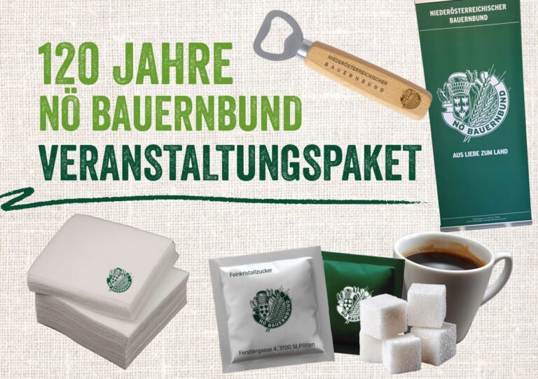 120 Jahre NÖ Bauernbund - Veranstaltungspaket